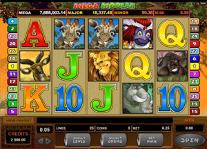 Mega Moolah Slot by Microgaming